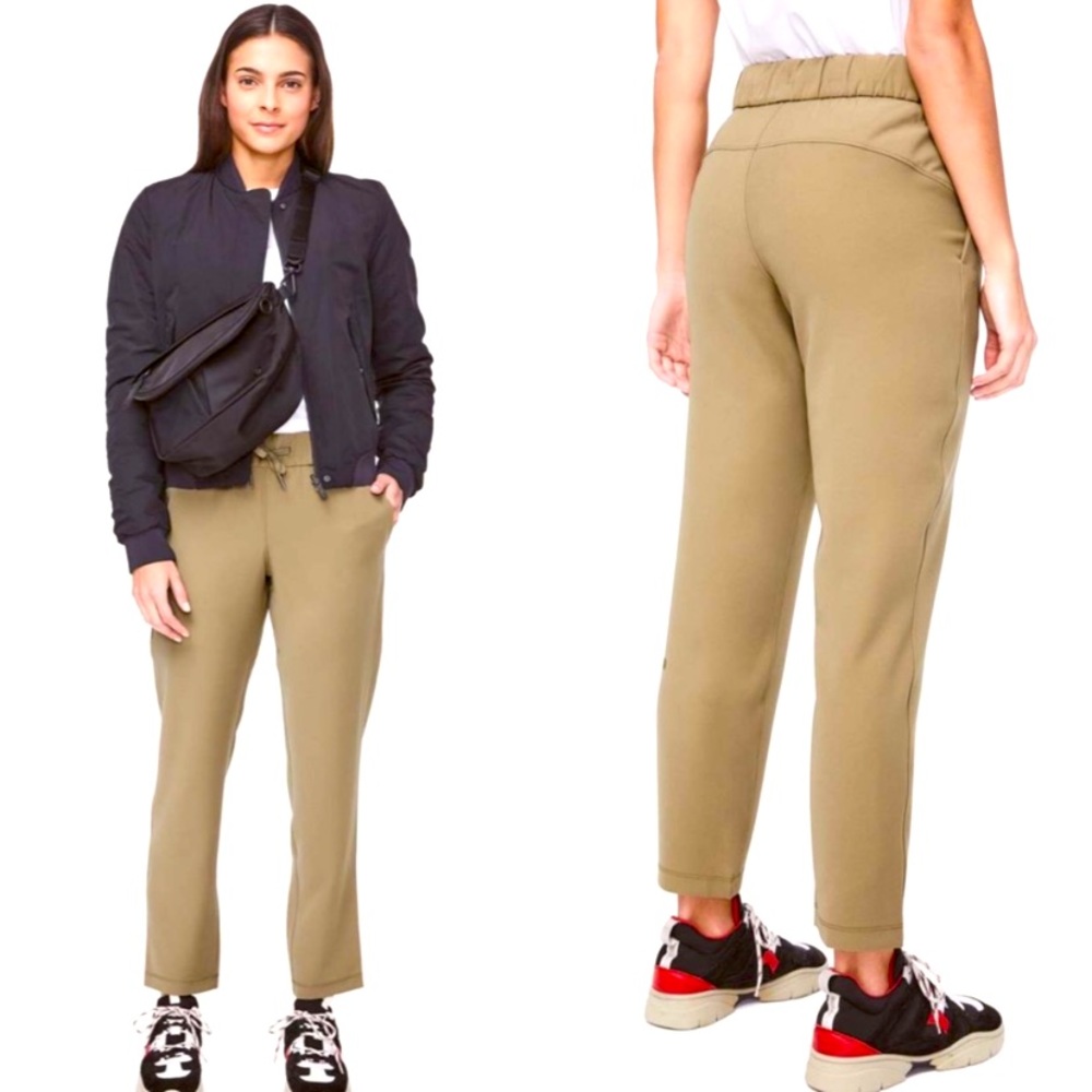 Lululemon On the Fly Pant *Woven 27" in Frontier sz6